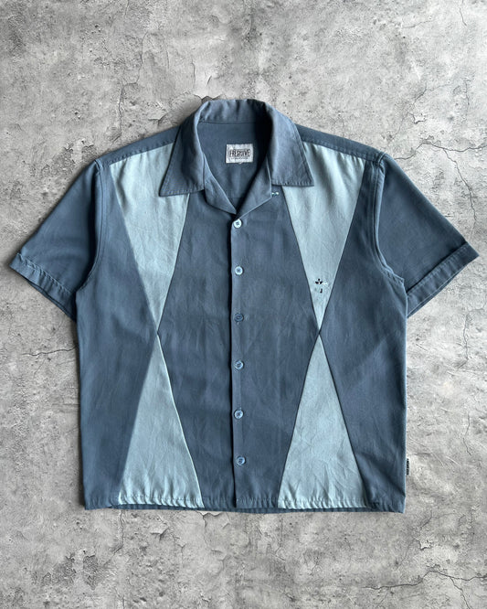 1970S FRESHJIVE LOOP COLLAR ROCKABILLY SHIRT (M/L)