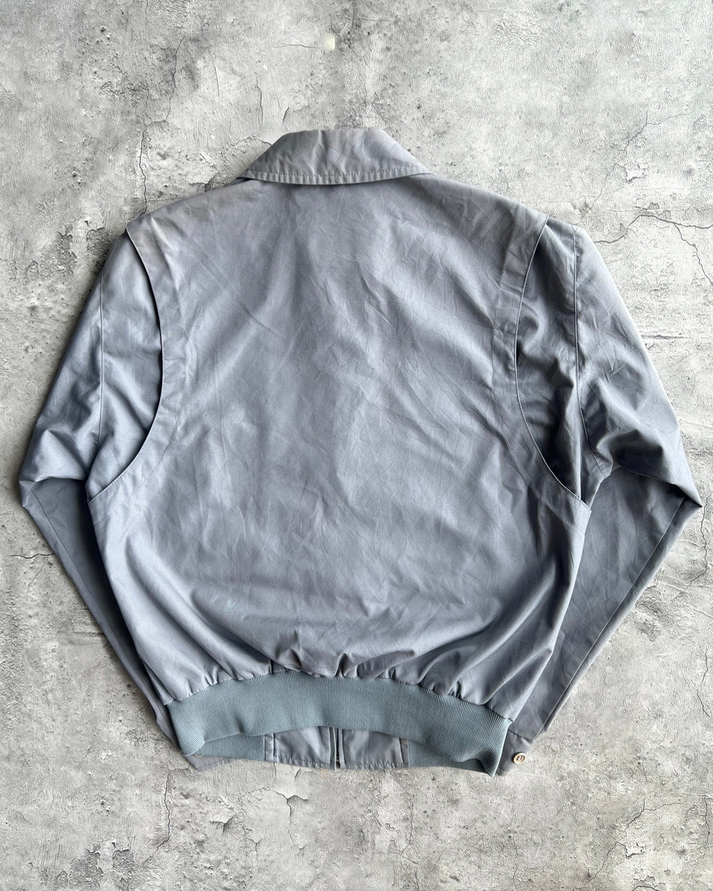 1990S GREY LONDON FOG DOUBLE POCKET JACKET (M)