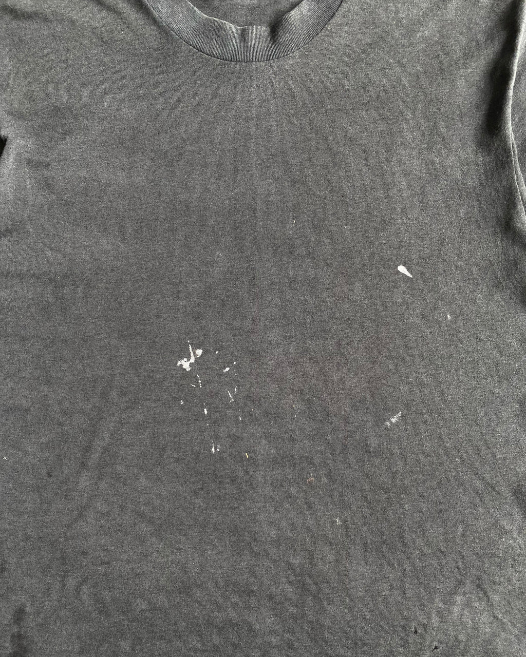 1980S FADED BLACK SINGLE STITCH TEE (S/M)