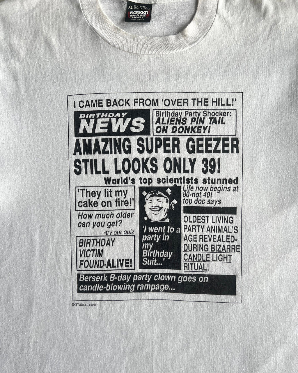 1990S NEWSLETTER SINGLE STITCH TEE (XL)