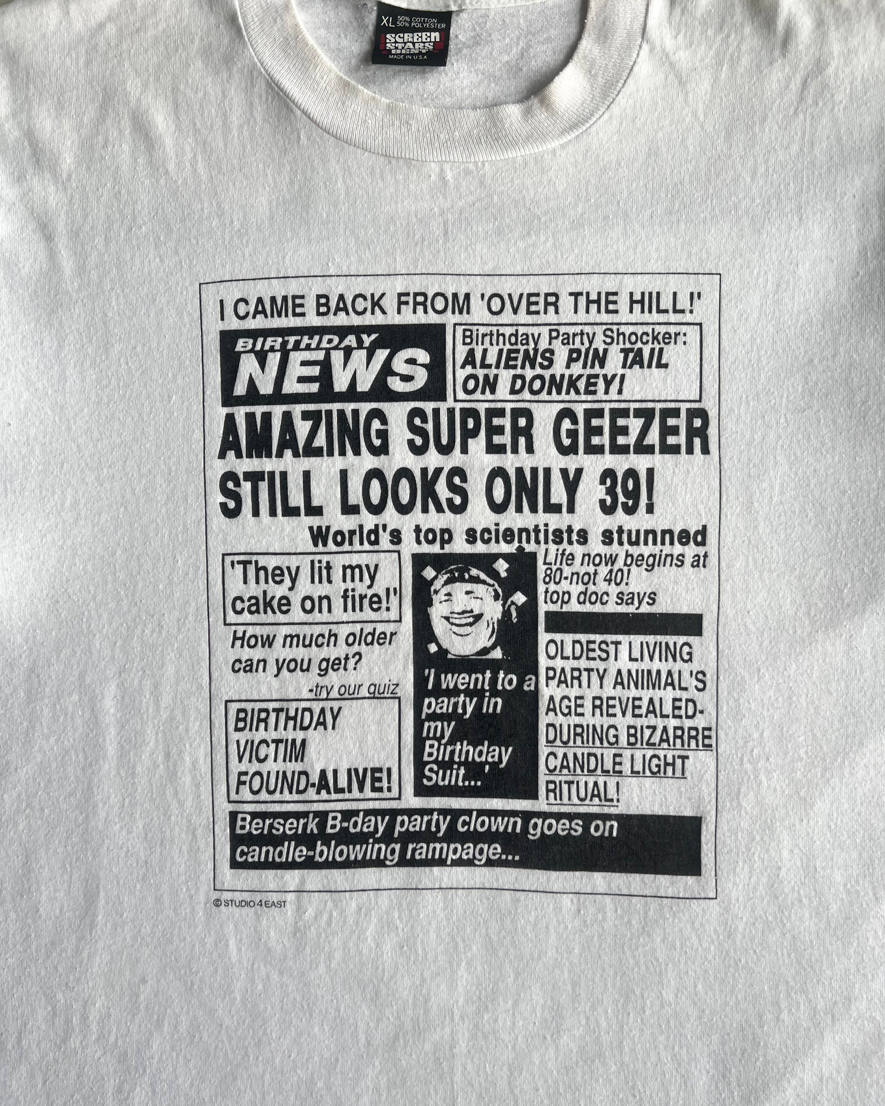 1990S NEWSLETTER SINGLE STITCH TEE (XL)