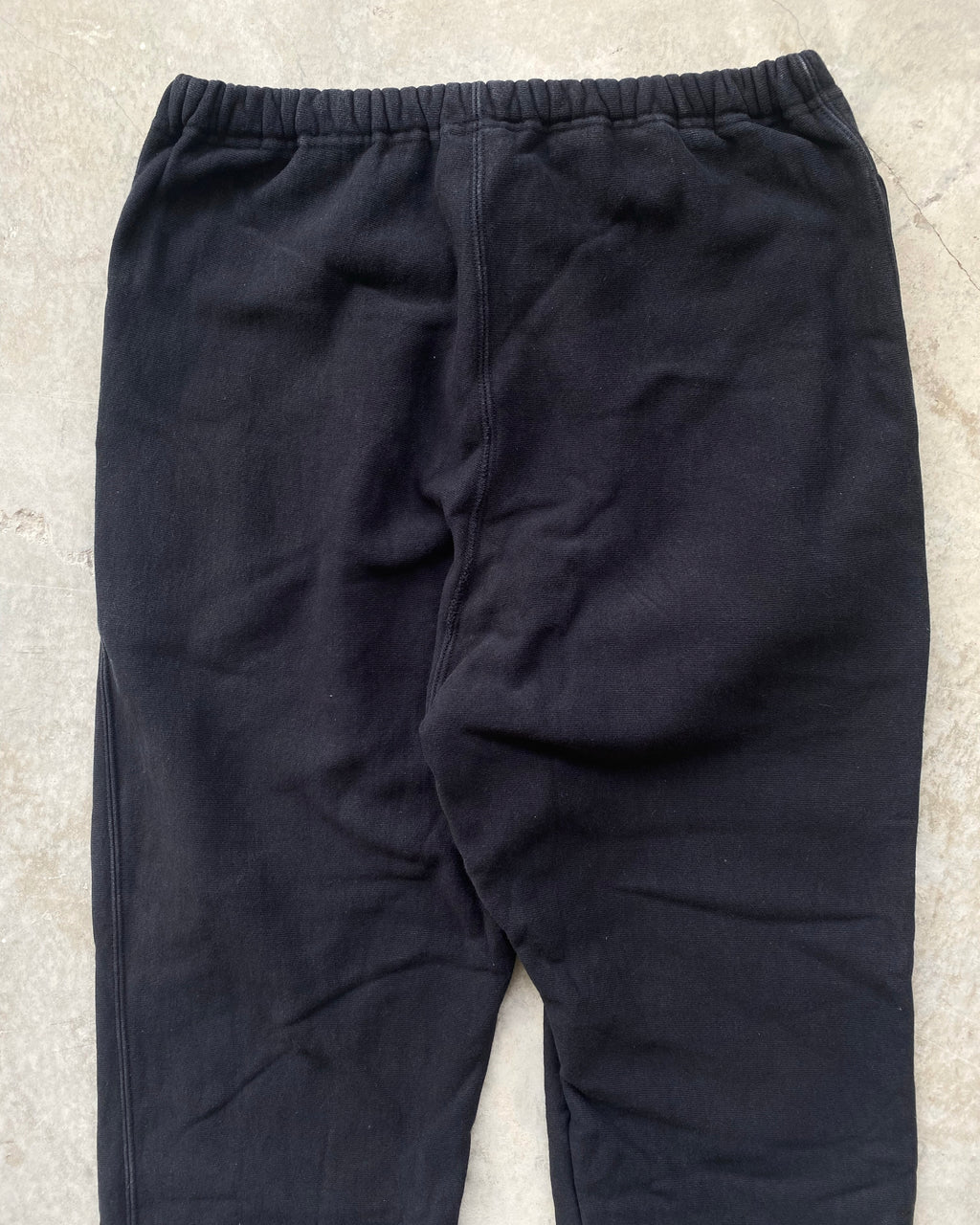 1990S BLACK CHAMPION REVERSE WEAVE SWEATPANTS (28-36)