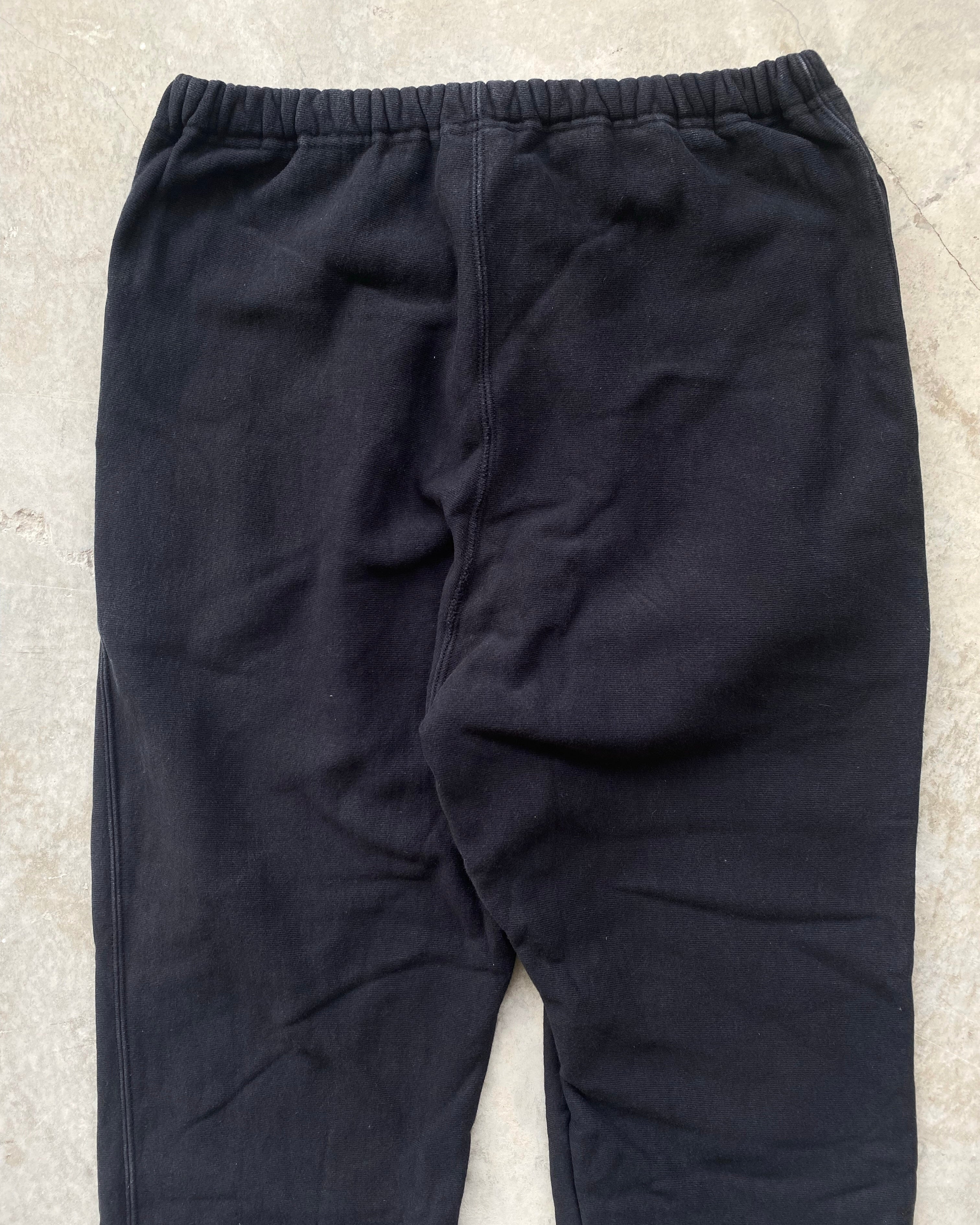 1990S BLACK CHAMPION REVERSE WEAVE SWEATPANTS (28-36)