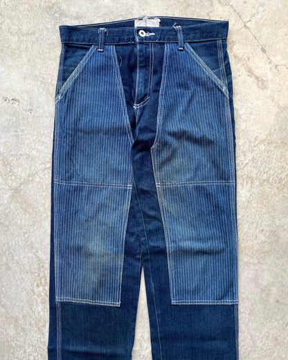 1990S HBT DOUBLE KNEE DENIM JEANS (30X32)