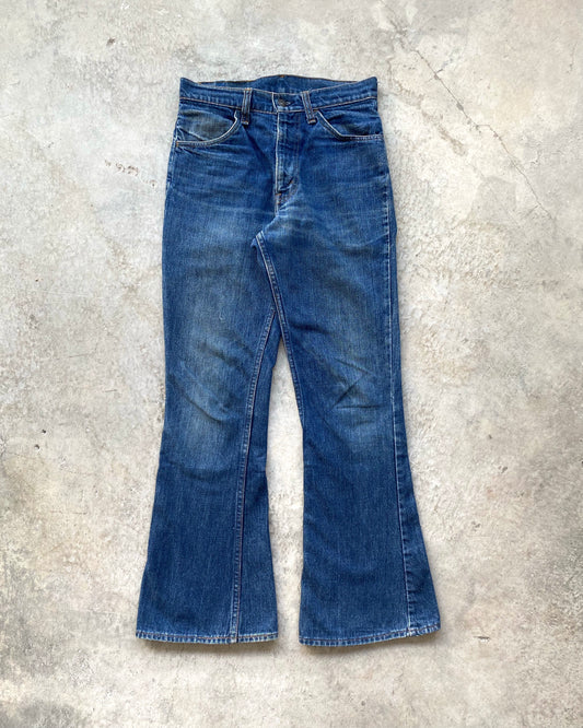 1970S MEDIUM WASHED LEVI'S 646 BOOTCUT JEANS (29X30)