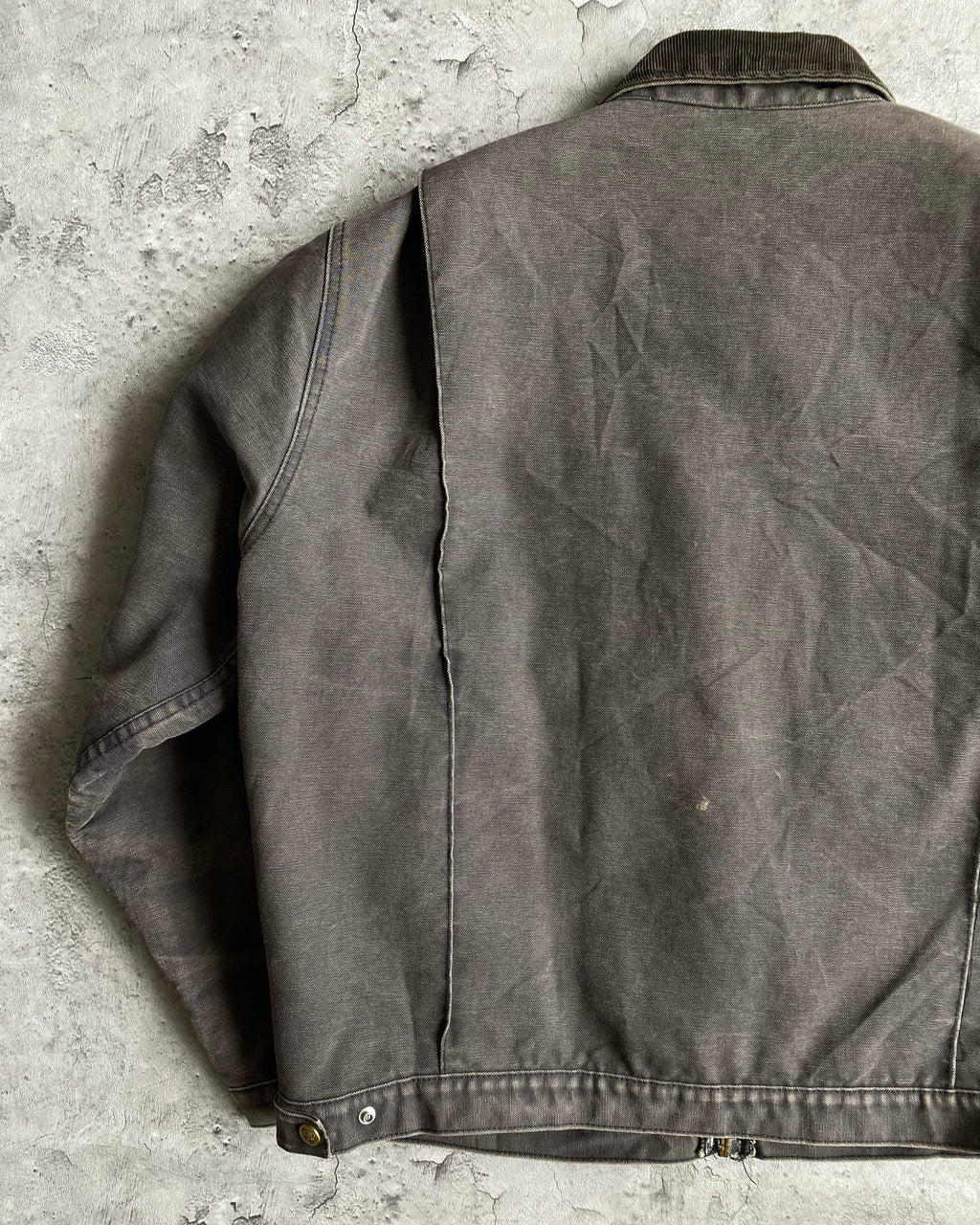 1990S FADED BLACK DICKIES DETROIT JACKET (XL)