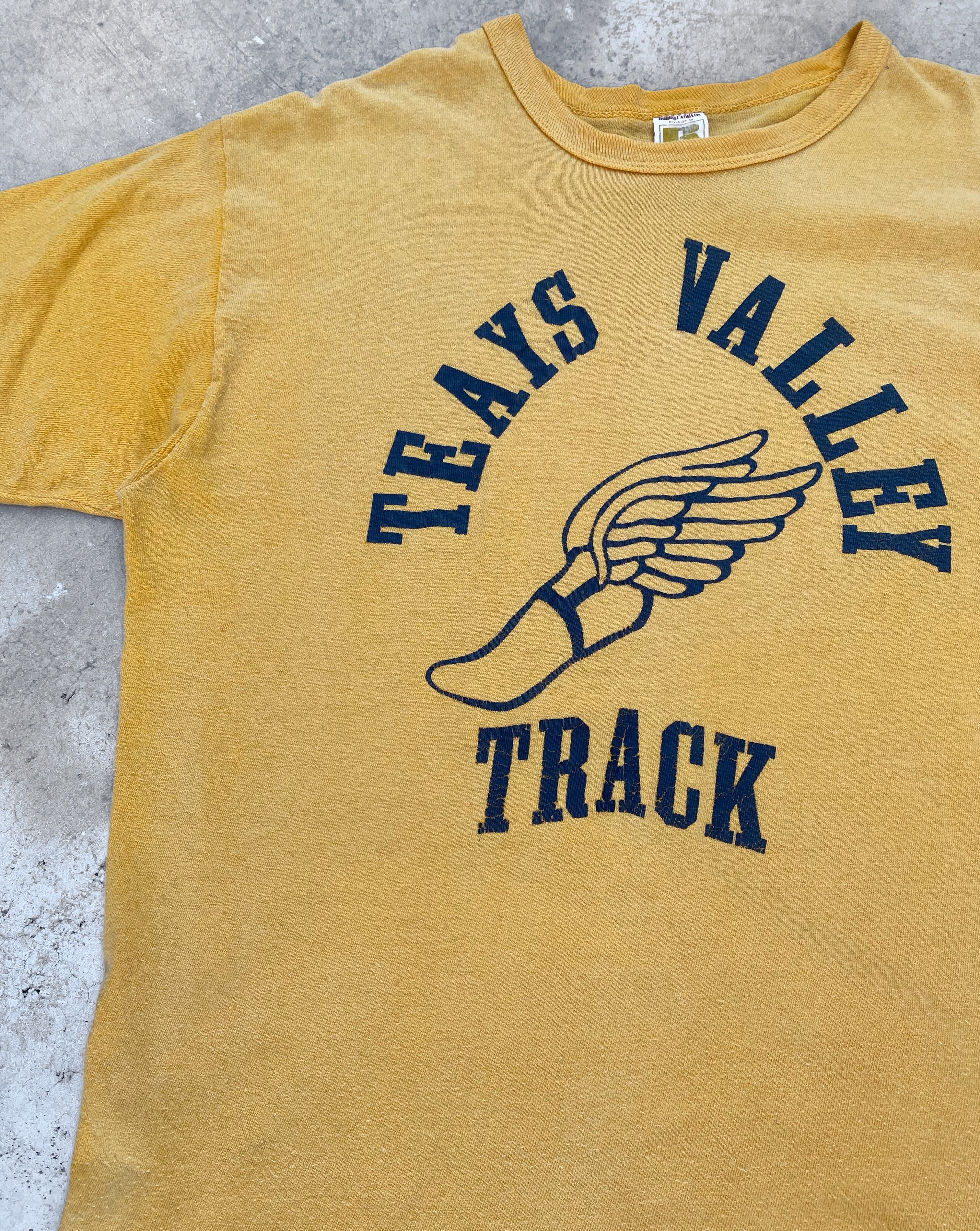 1970s ‘Texas Valley Track’ Russell Tee (L)