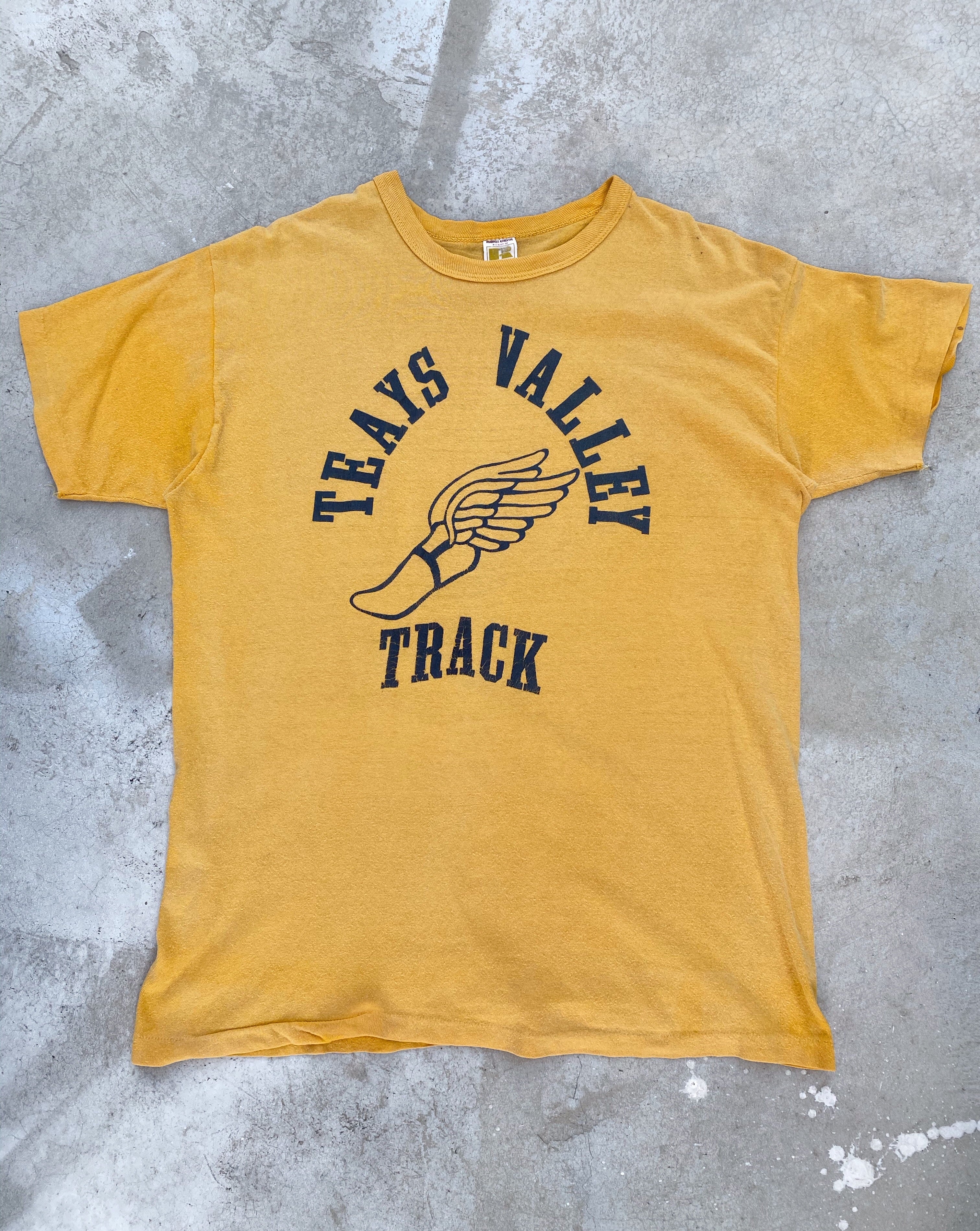 1970s ‘Texas Valley Track’ Russell Tee (L)