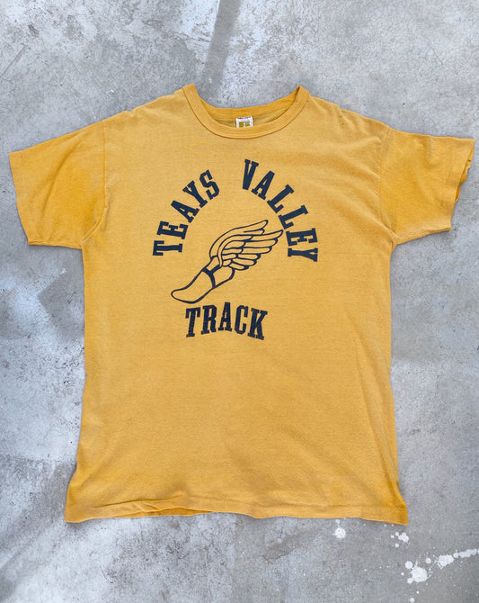 1970s ‘Texas Valley Track’ Russell Tee (L)