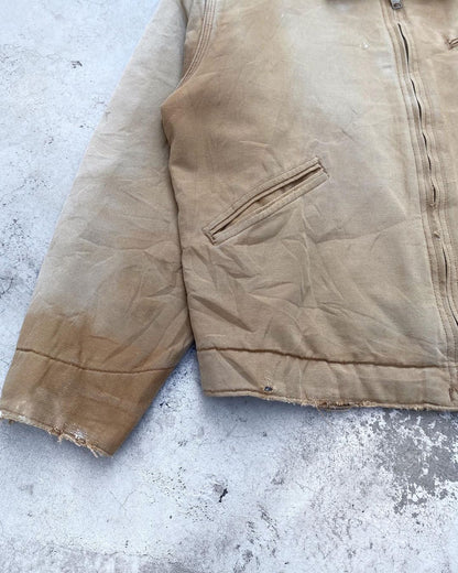 1990s Sun Faded Brown Carhartt Detroit Jacket