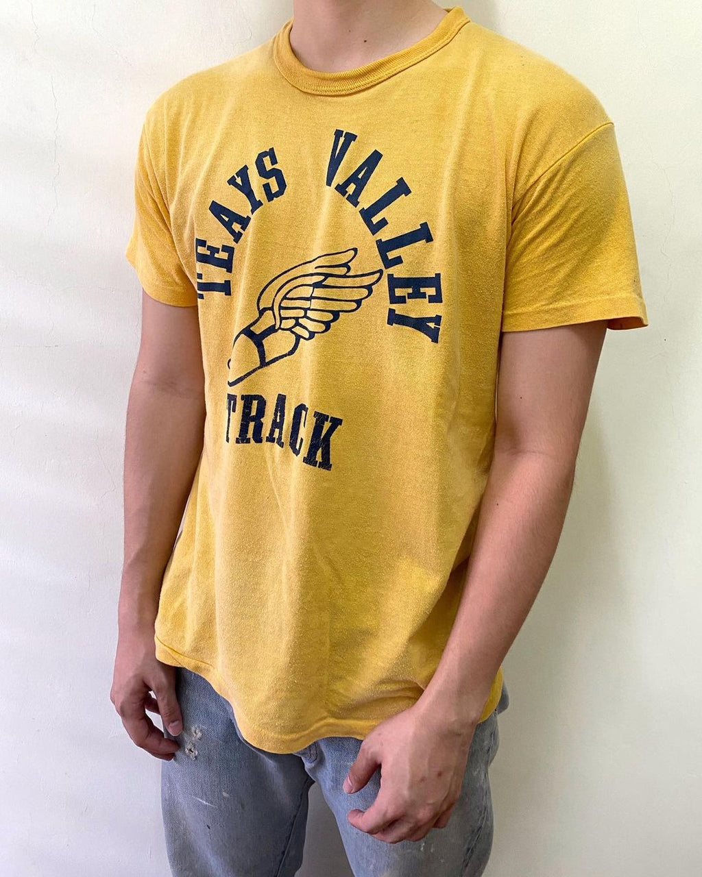 1970s ‘Texas Valley Track’ Russell Tee (L)