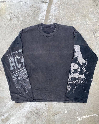 1980s Sun Faded Vintage Longsleeves Tee