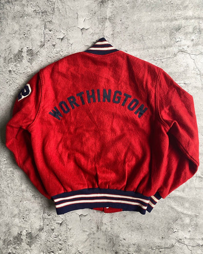 1992 'WORTHINGTON' WOOL VARSITY JACKET (S/M)