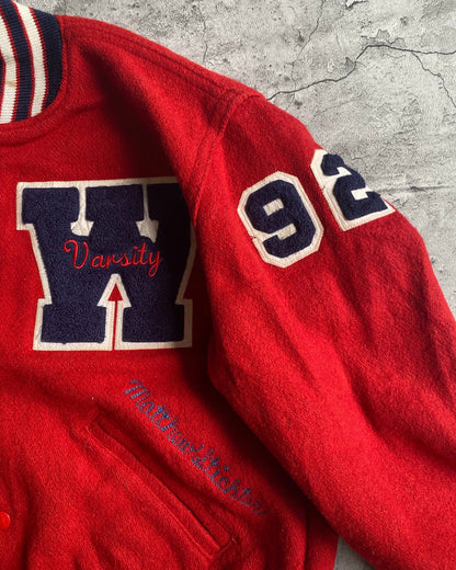 1992 'WORTHINGTON' WOOL VARSITY JACKET (S/M)