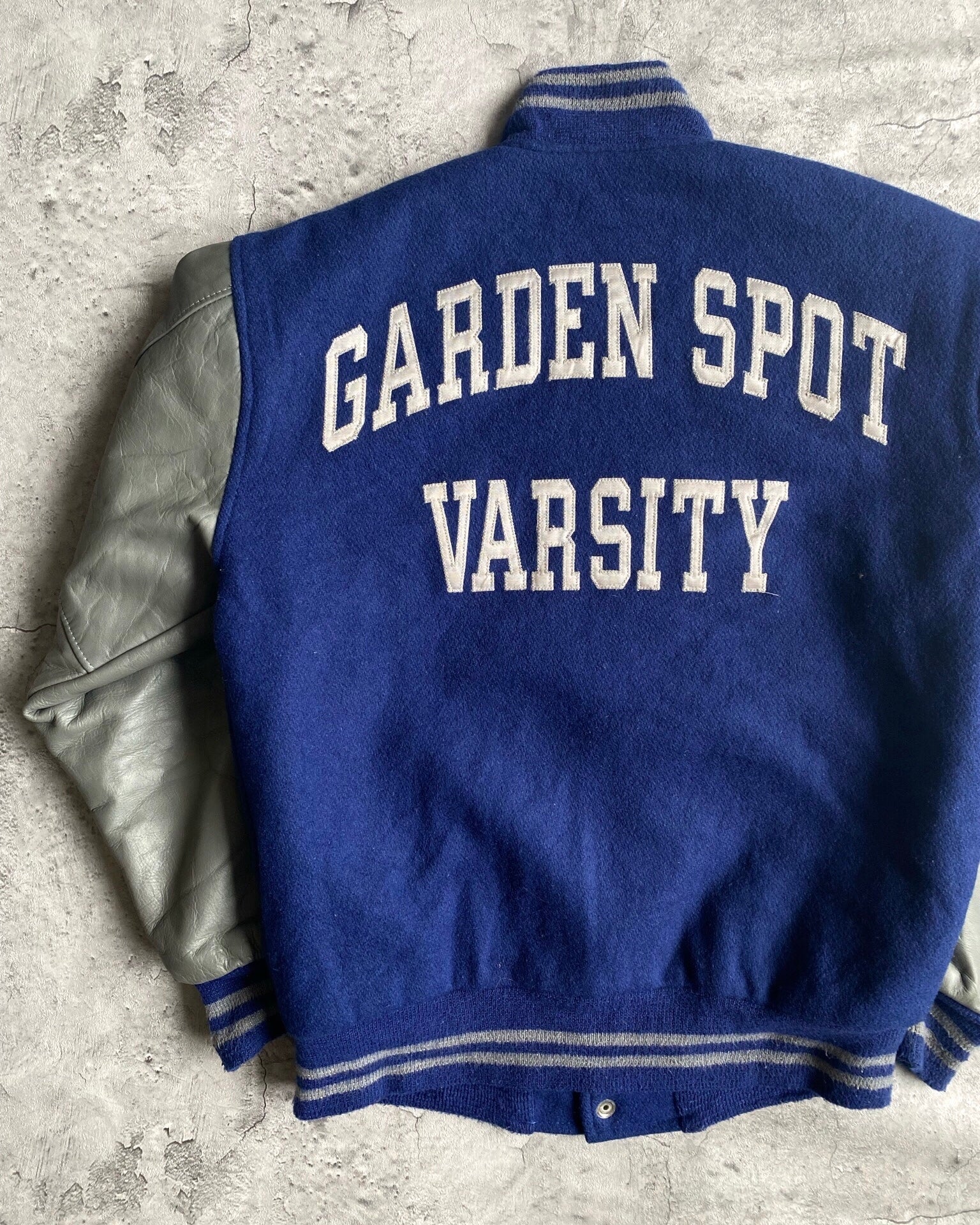 1990S 'GARDEN SPOT VARSITY' VARSITY JACKET (S/M)