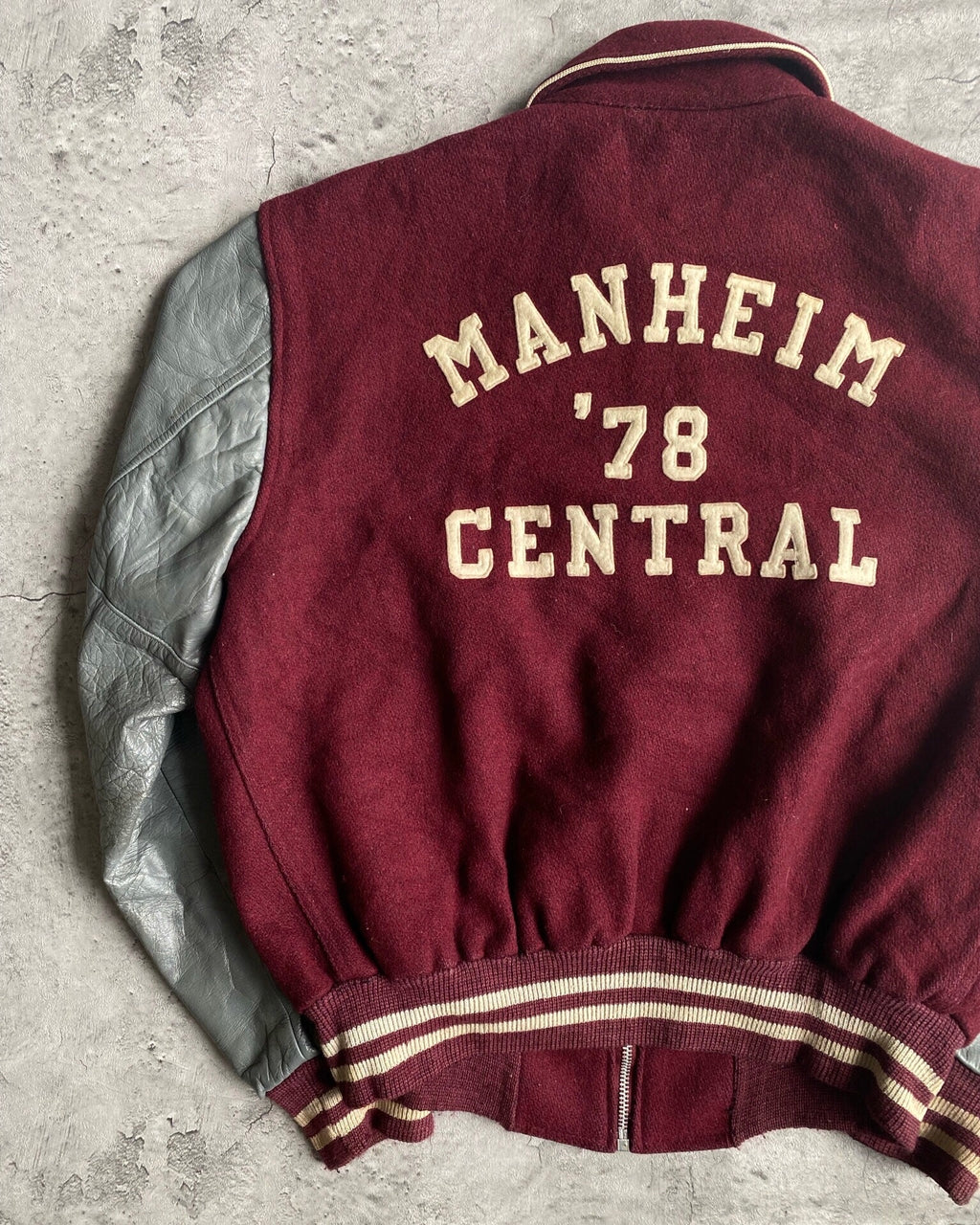 1978 'MANHEIM CENTRAL' VARSITY JACKET (L/XL)