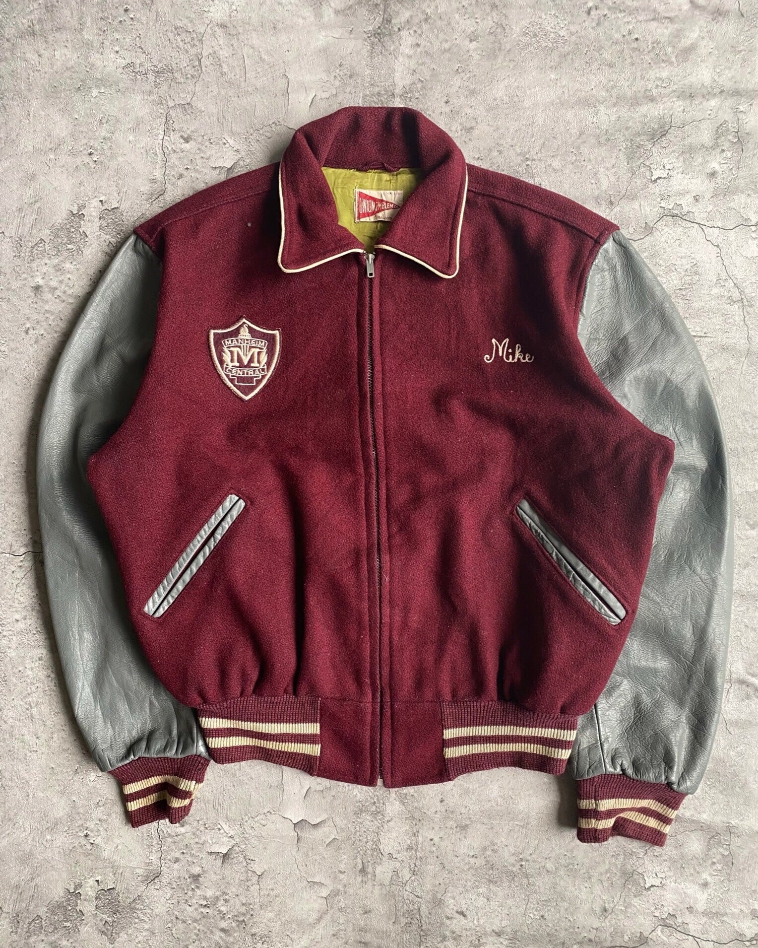 1978 'MANHEIM CENTRAL' VARSITY JACKET (L/XL)