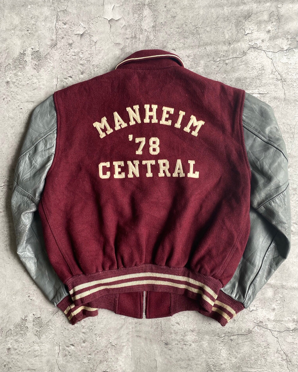 1978 'MANHEIM CENTRAL' VARSITY JACKET (L/XL)