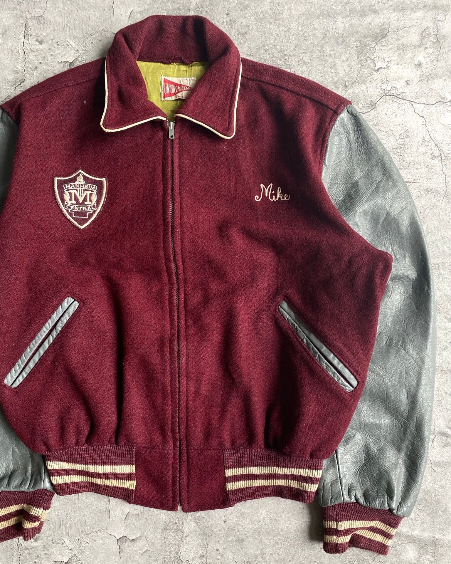 1978 'MANHEIM CENTRAL' VARSITY JACKET (L/XL)