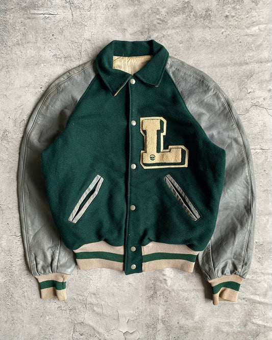 1965 'L' LETTERMAN RAGLAN VARSITY JACKET (S-L)