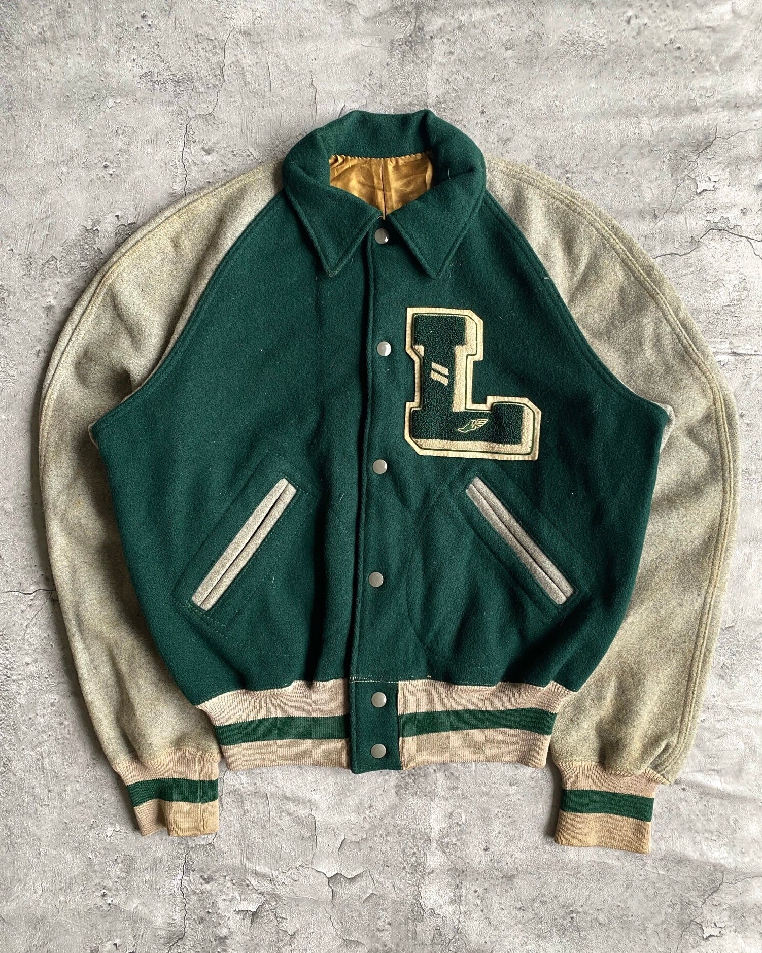 1960S 'L' LETTERMAN VARSITY JACKET (S-L)