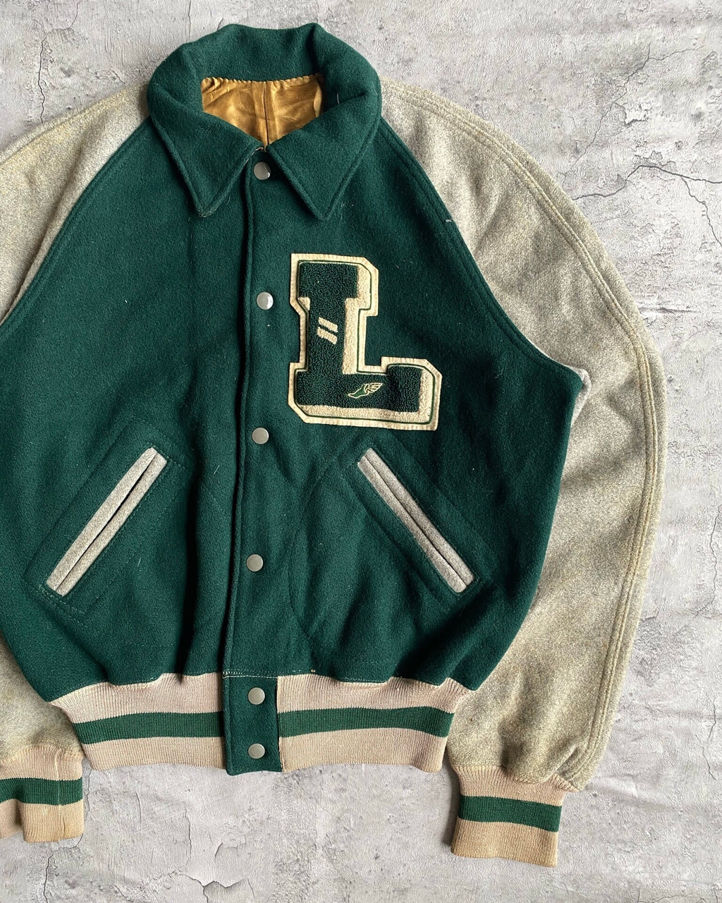 1960S 'L' LETTERMAN VARSITY JACKET (S-L)
