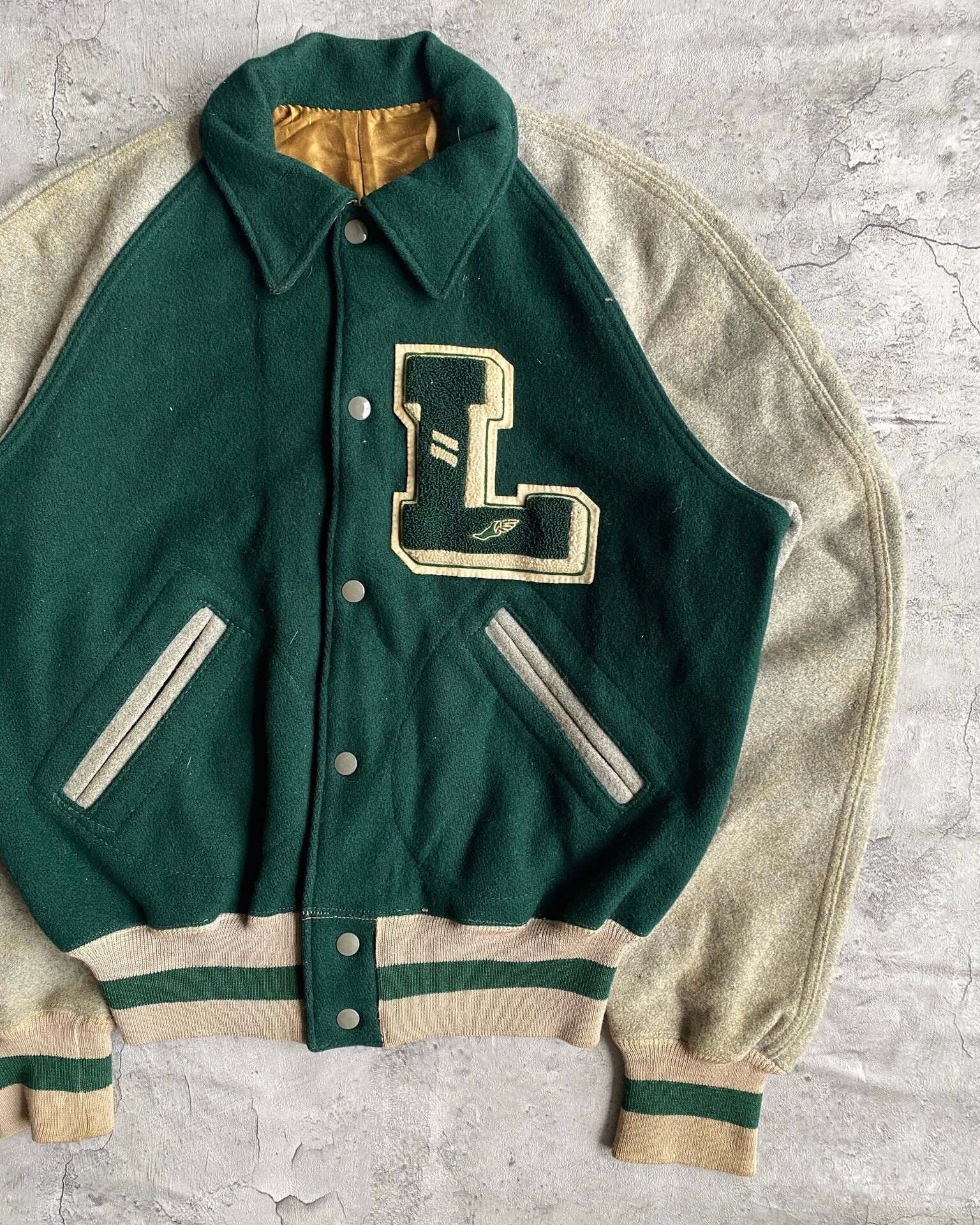 1960S 'L' LETTERMAN VARSITY JACKET (S-L)