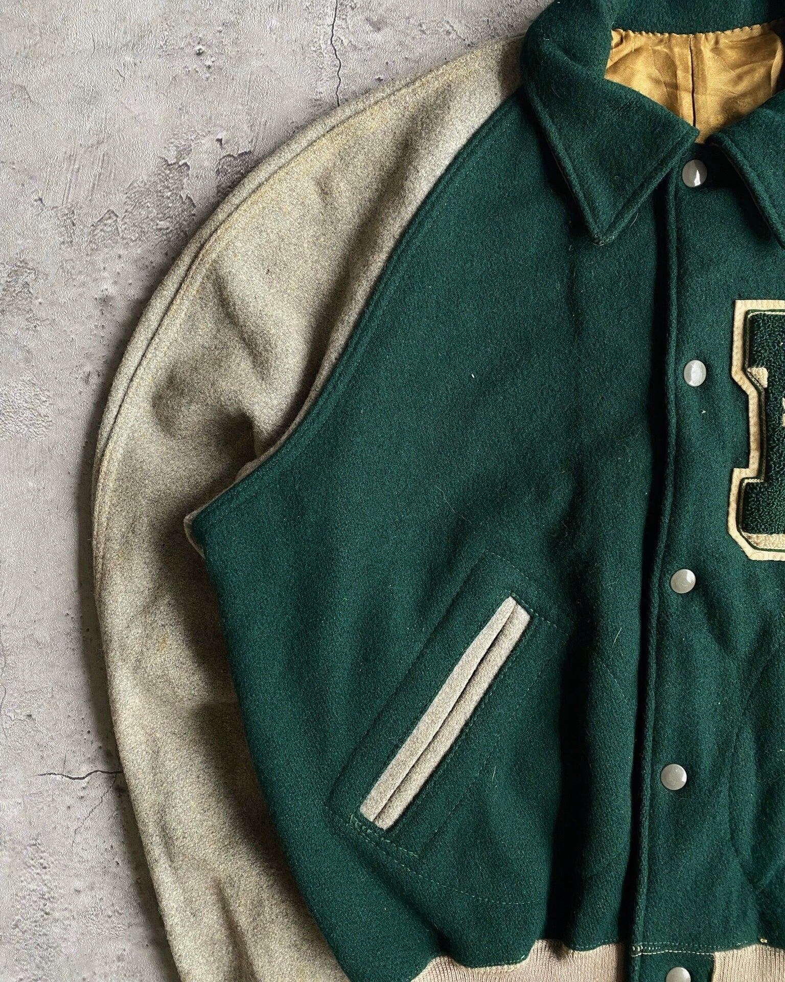 1960S 'L' LETTERMAN VARSITY JACKET (S-L)