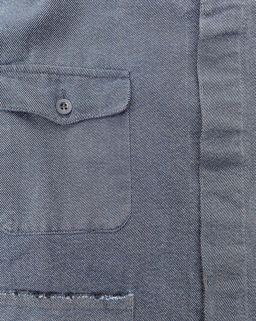 1970S SALT & PEPPER FRENCH WORKWEAR (M/L)
