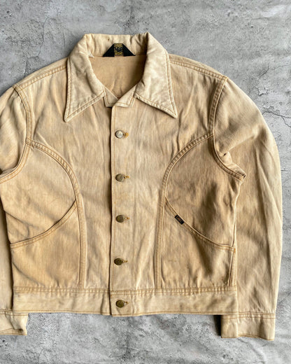 1970S LEE BEIGE WORK JACKET (M)