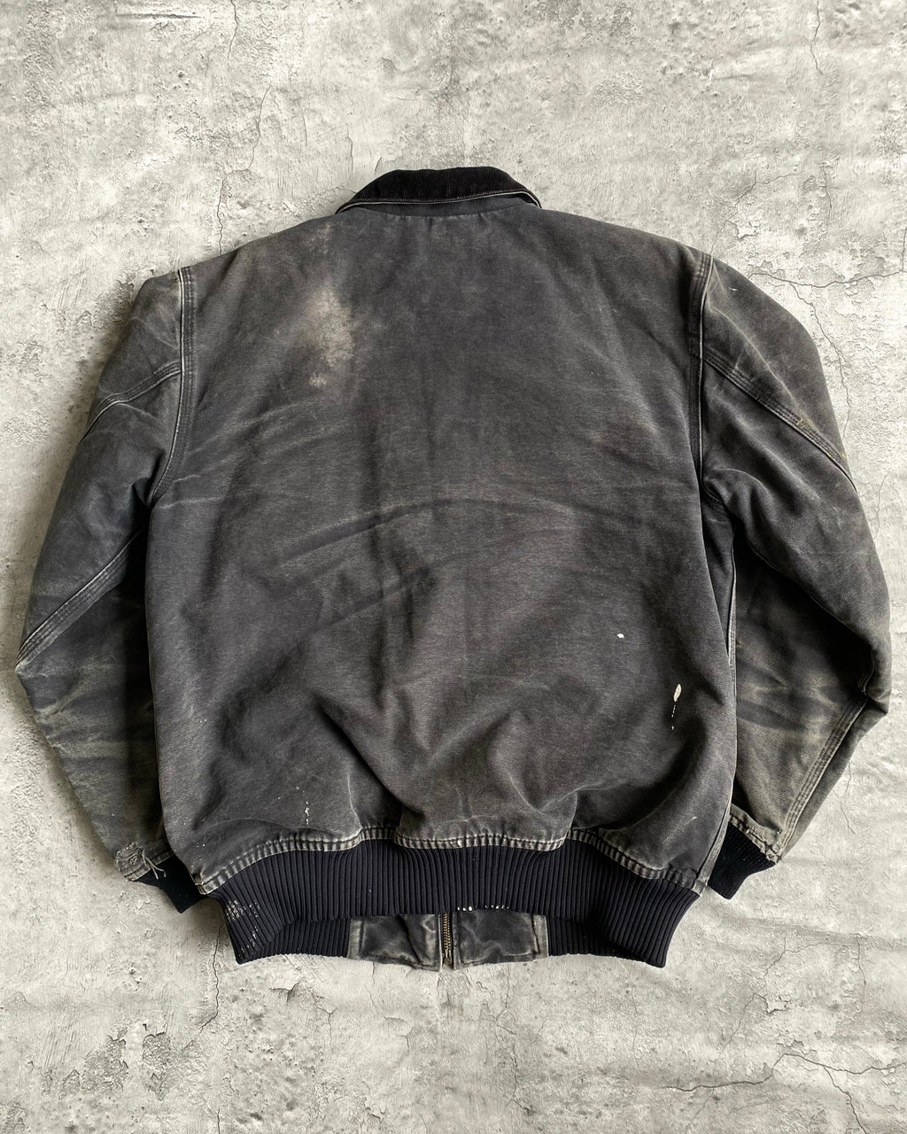 1990S SUN FADED CARHARTT PAINTED WORK JACKET (M/L)