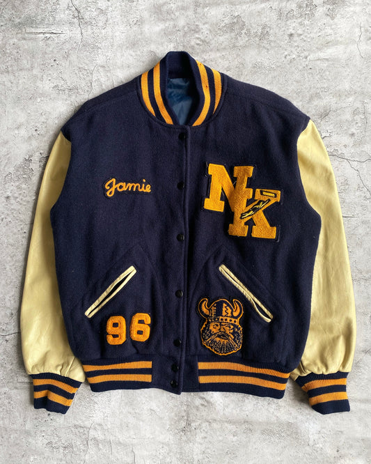 1996 'NK' LETTERMAN VARSITY JACKET (L)