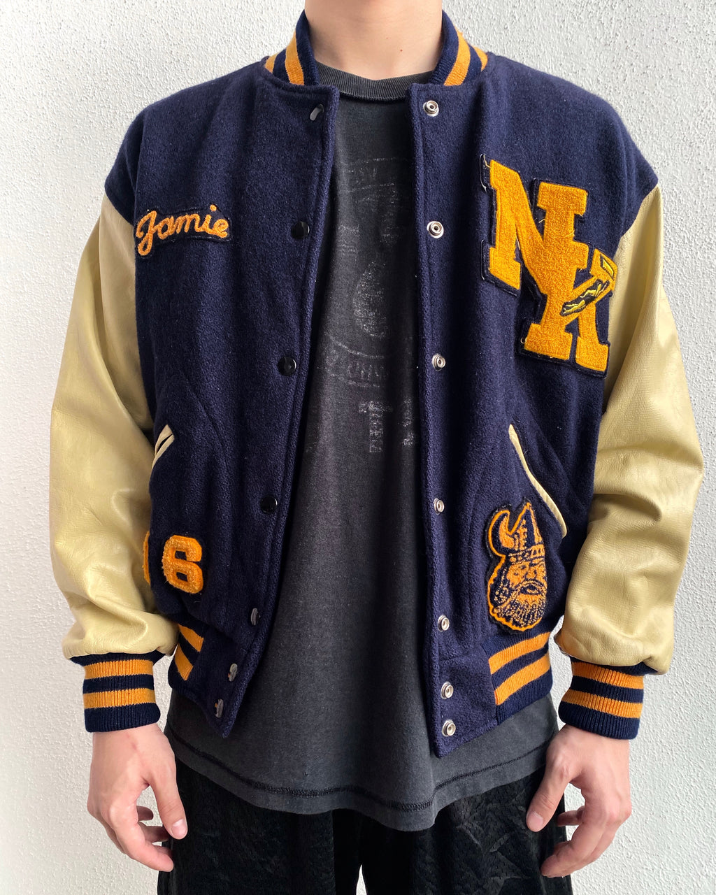 1996 'NK' LETTERMAN VARSITY JACKET (L)