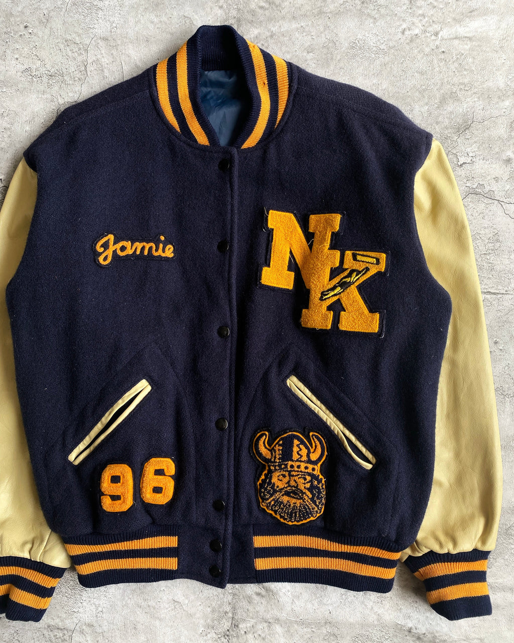 1996 'NK' LETTERMAN VARSITY JACKET (L)