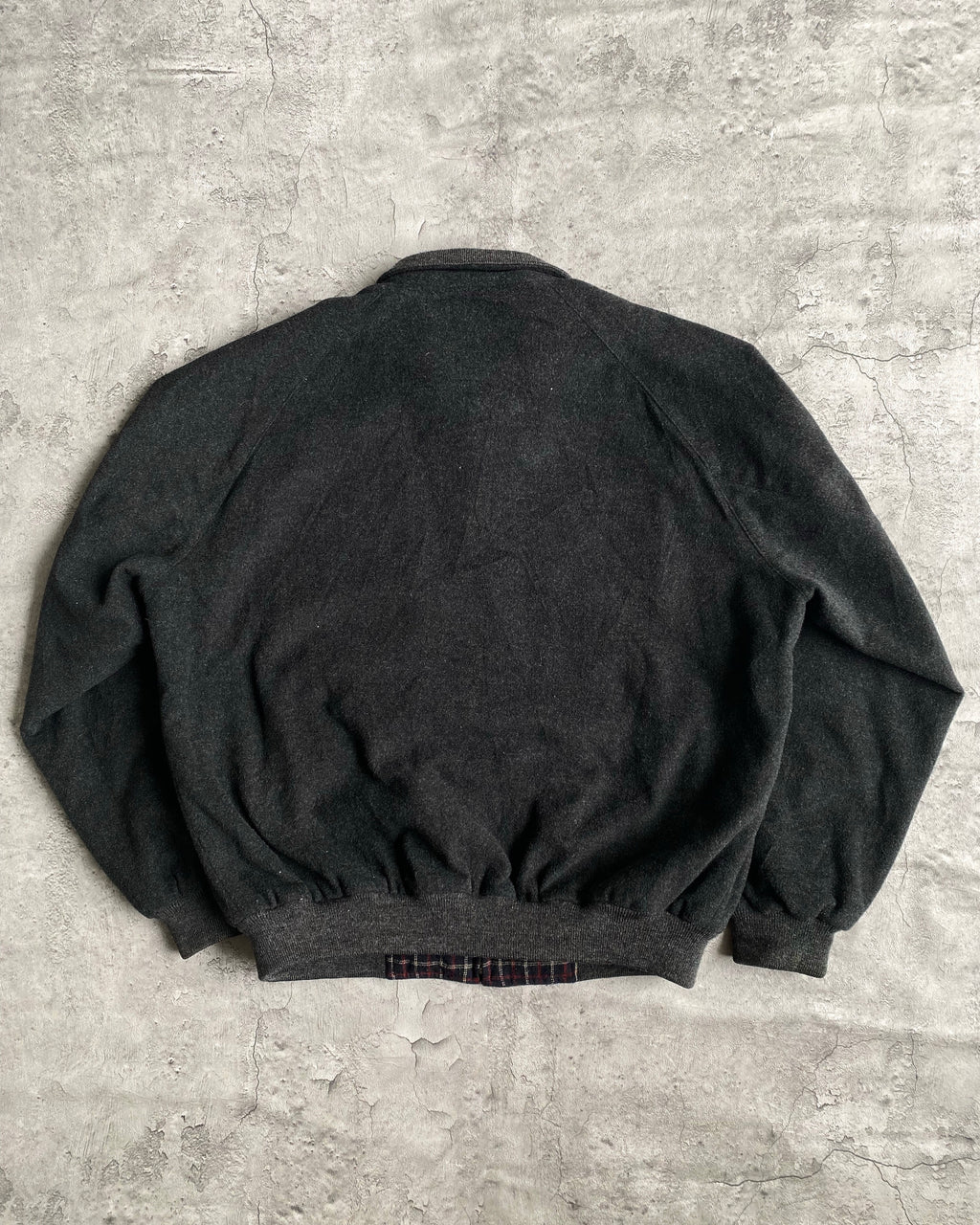 1990S WOOL HARRINGTON JACKET (M/L)