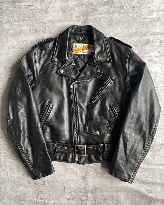 1980S SCHOTT PERFECTO 618 LEATHER BIKER JACKET (M)