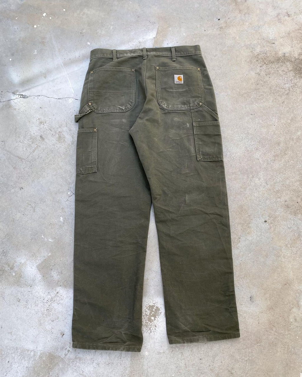 1990s Sun Faded Carhartt Double Knee Pants