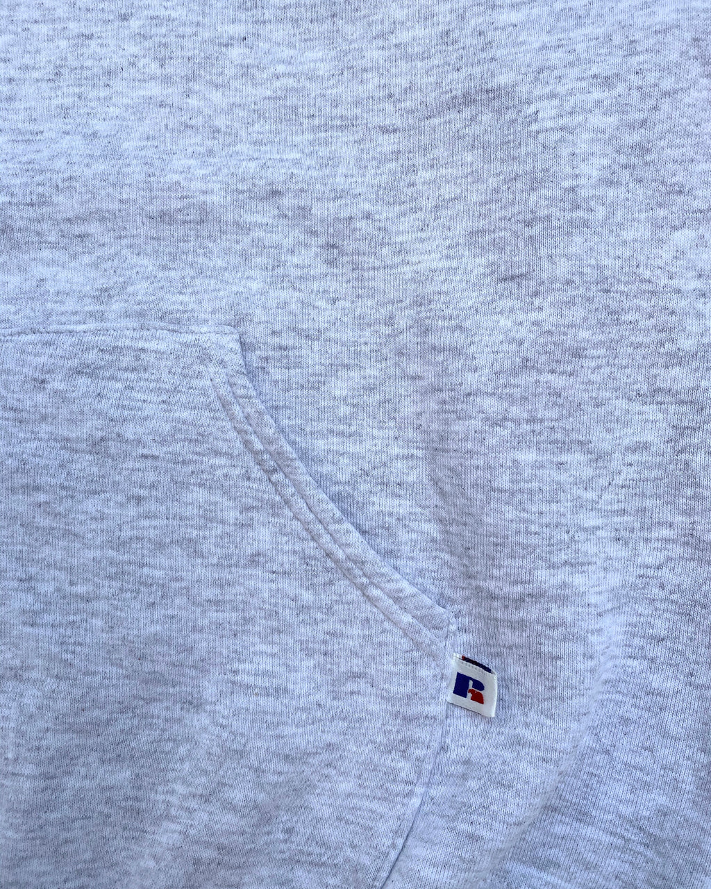1980S RUSSELL ATHLETIC HEATHER GREY HOODIE (XL)