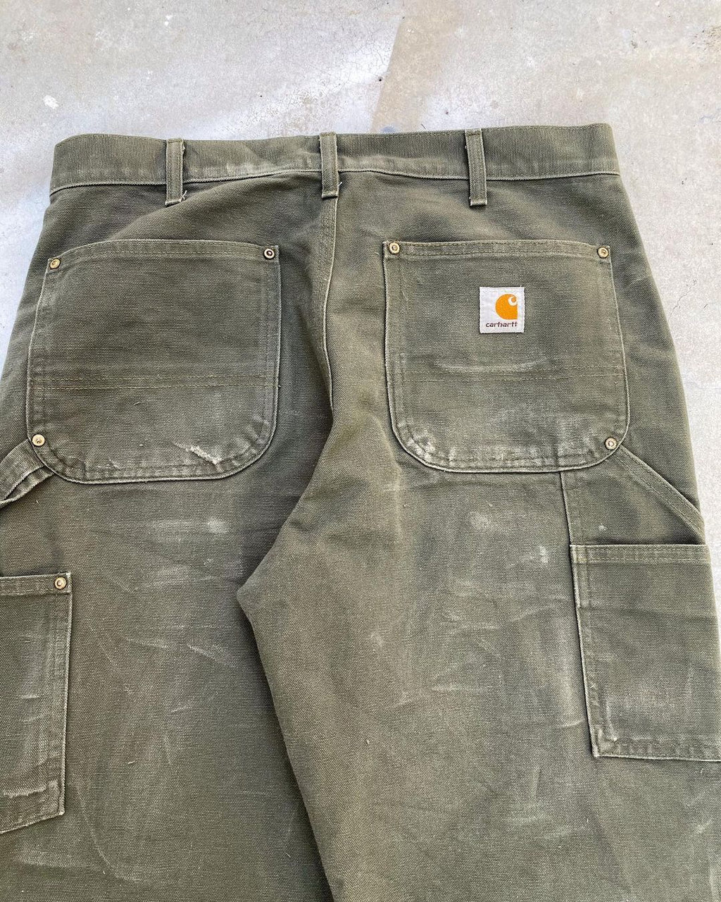 1990s Sun Faded Carhartt Double Knee Pants