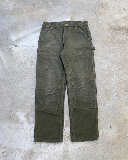 1990s Sun Faded Carhartt Double Knee Pants