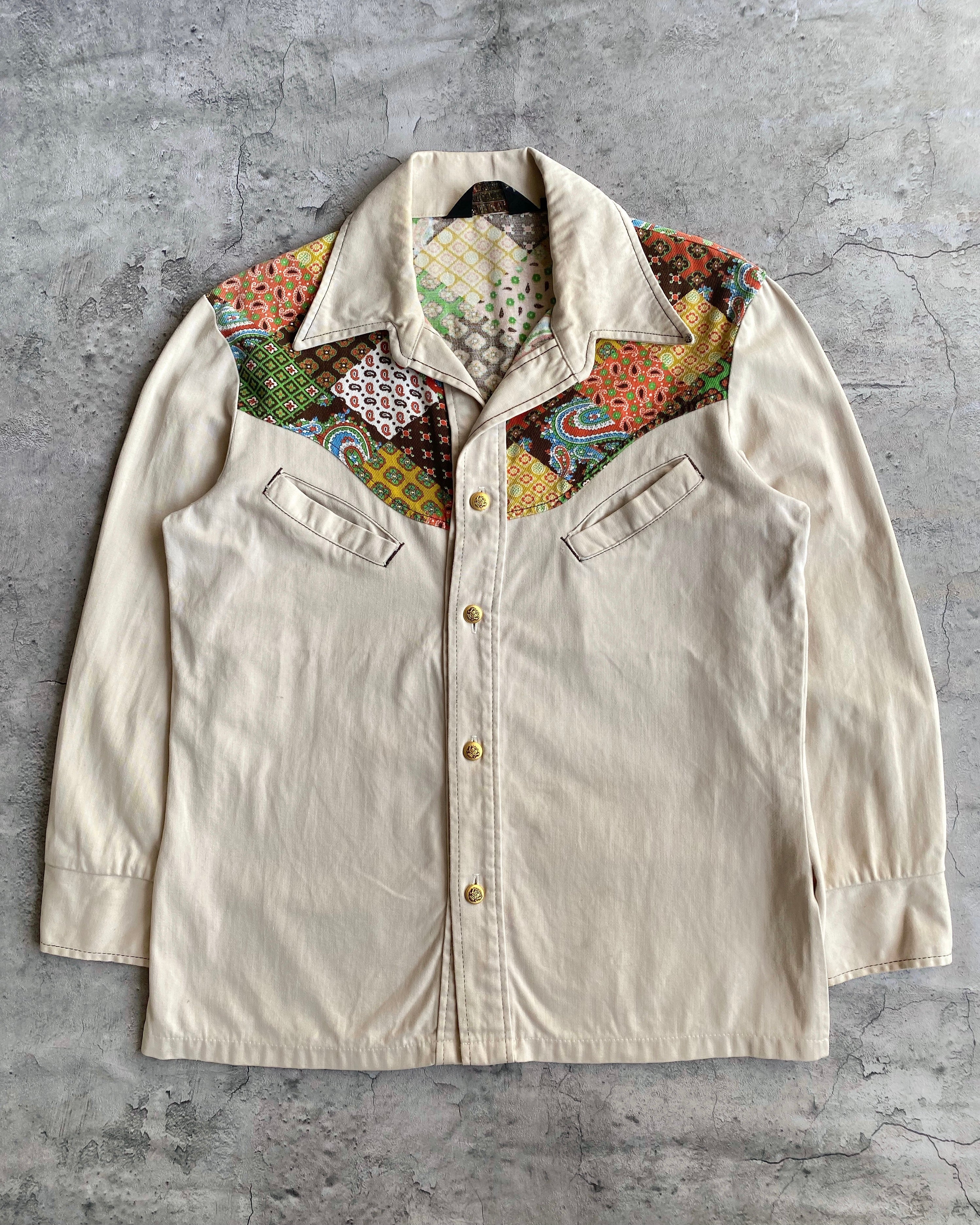 1970S SEARS BANDANA SHIRT (M/L)