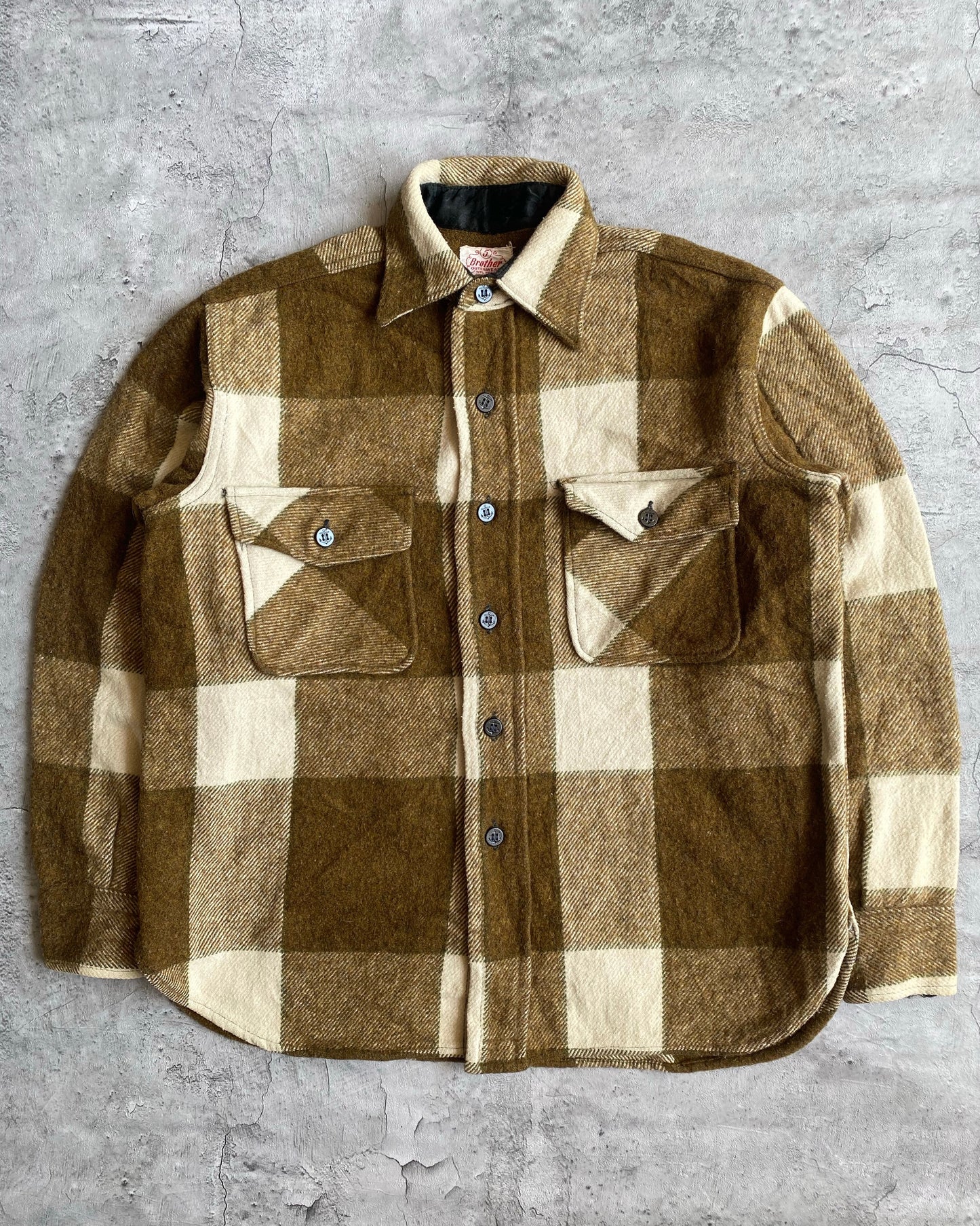 1960S 5 BROTHER WOOL FLANNEL (S-L)