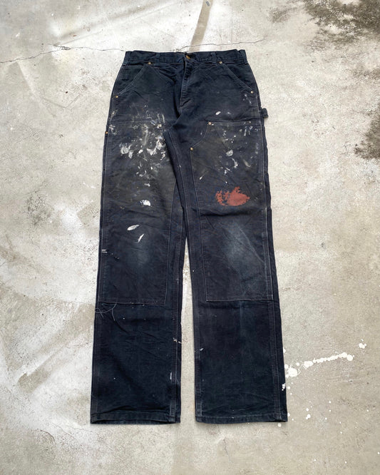 1990s Carhartt Painted Double Knee Pants (32x34)