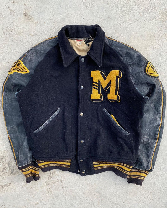 1958 “M” LETTERMAN VARSITY JACKET (M/L)