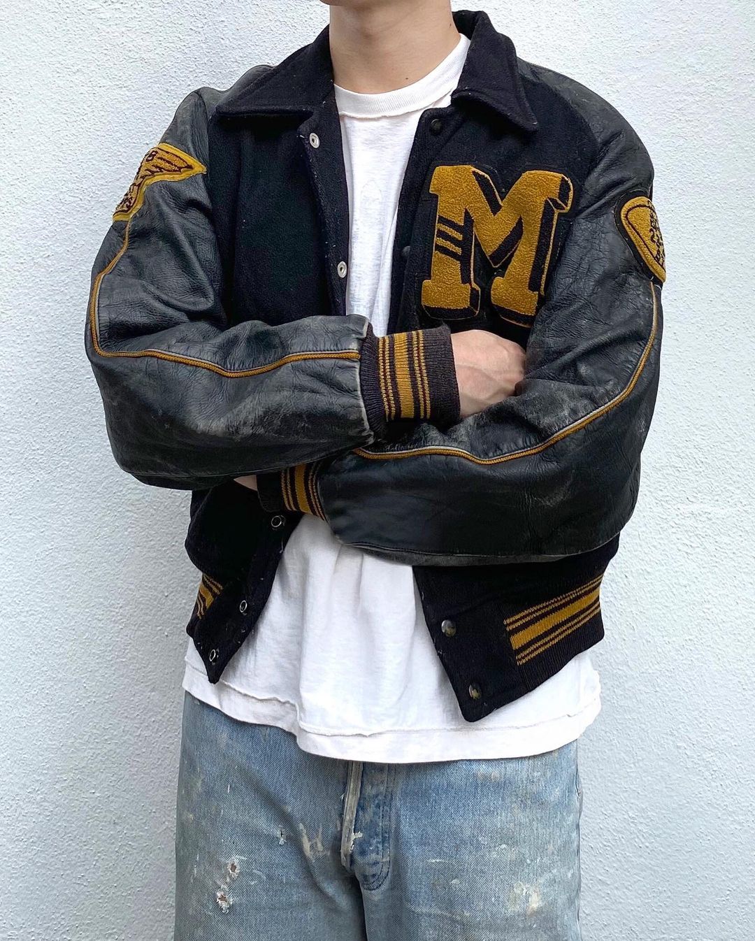 1958 “M” LETTERMAN VARSITY JACKET (M/L)