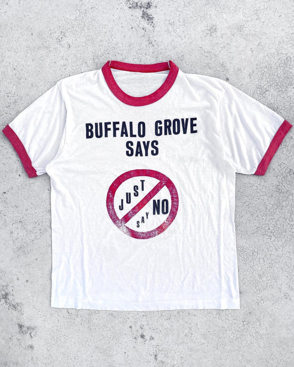 1980S “BUFFALO GROVE” RINGER TEE (S/M)