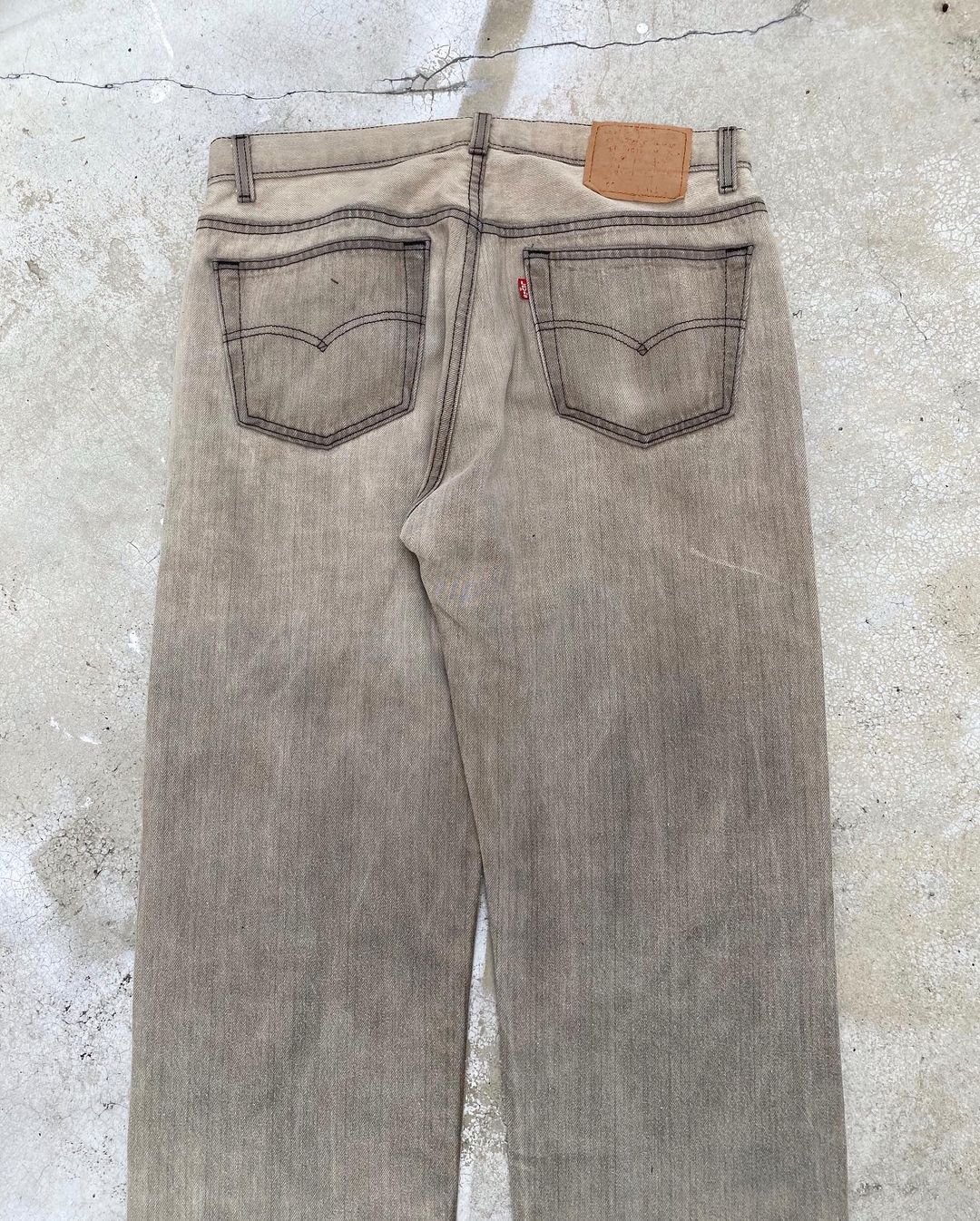 1990S LEVI’S 501 BLEACHED JEANS (34X32)