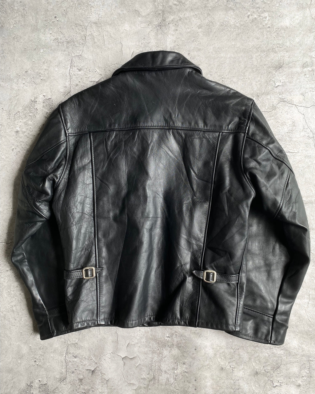 1970S SCHOTT LEATHER CAFE RACER JACKET (M)