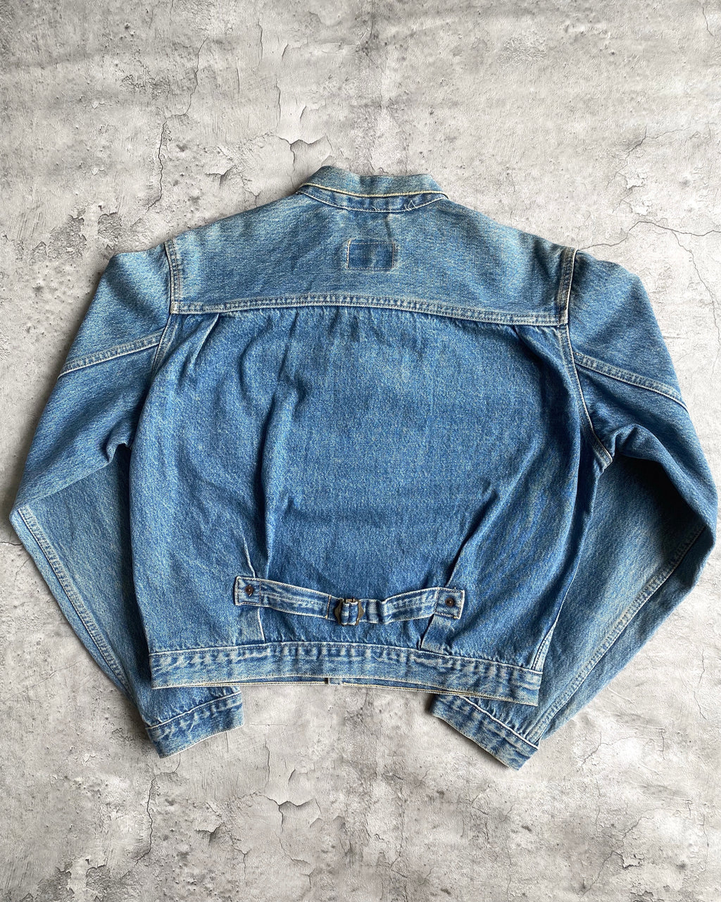 1990S FADED LEVI'S TYPE I DENIM JACKET (S/M)
