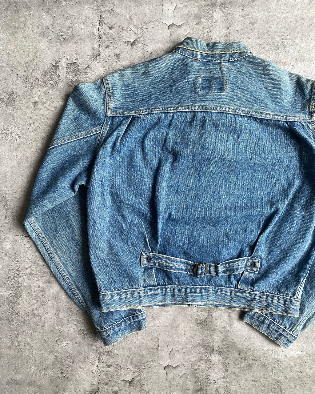 1990S FADED LEVI'S TYPE I DENIM JACKET (S/M)